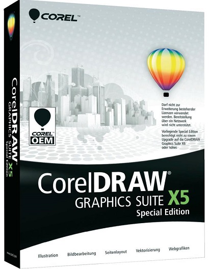 coreldraw x5 graphic suite